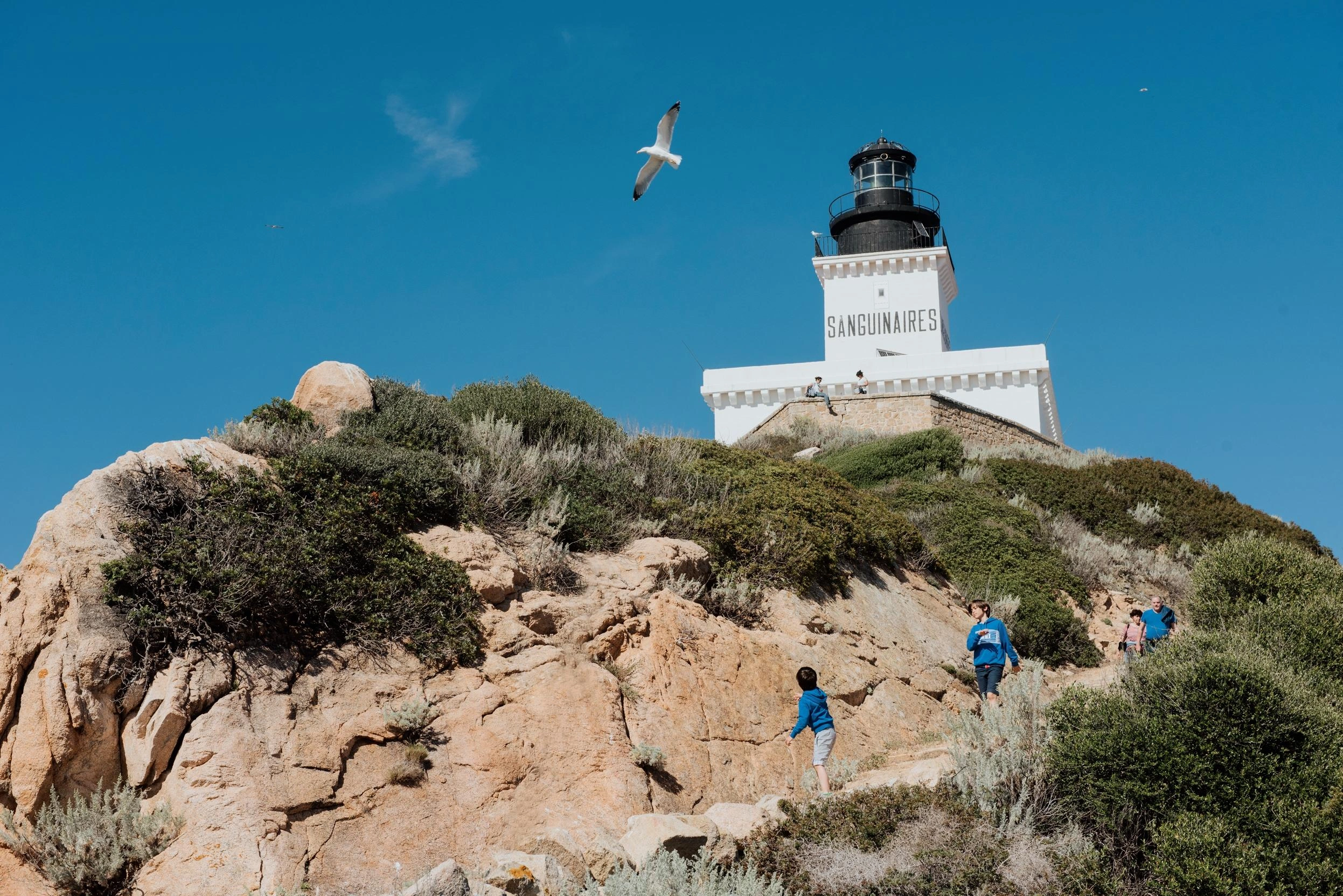 Le fort de Pertusato dans le golf de Porto
