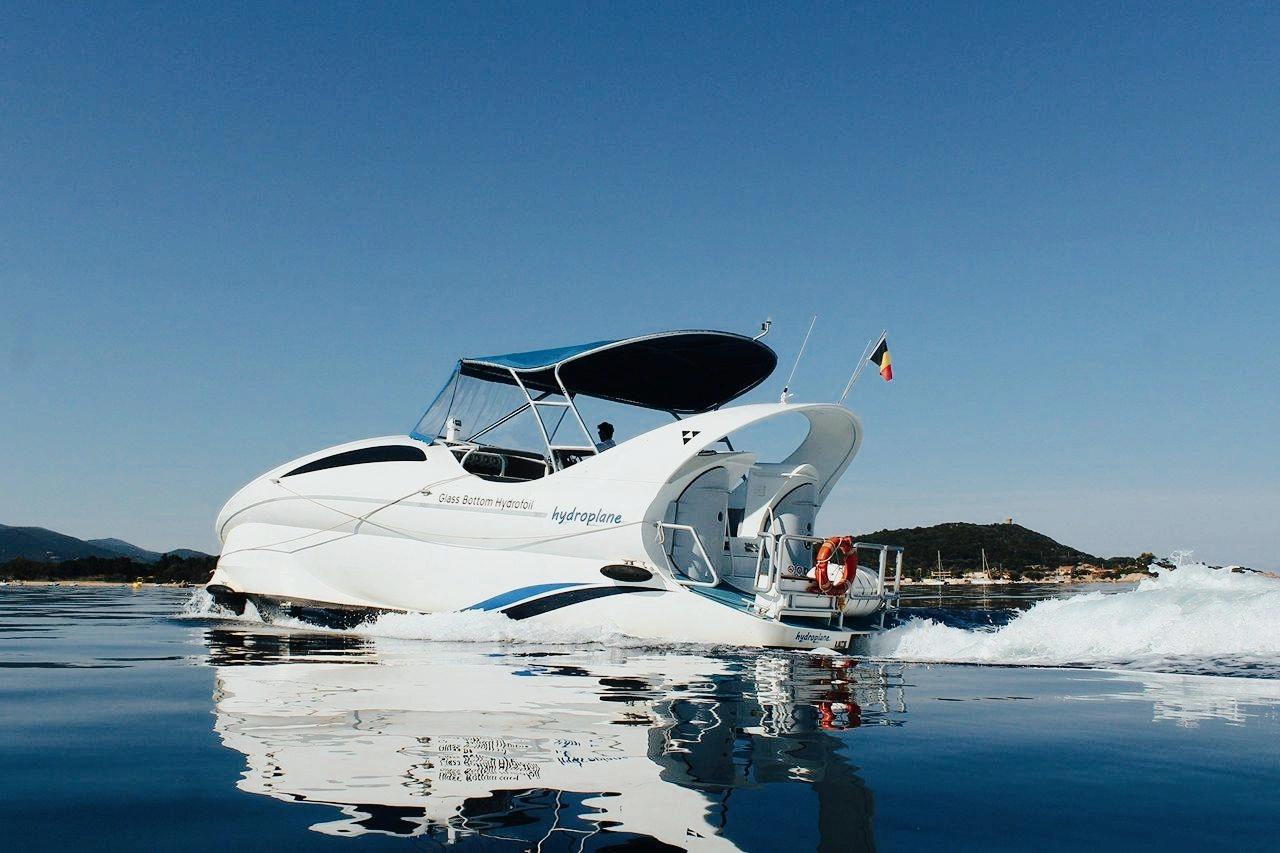 Excursion en bateau avec vision sous-marine